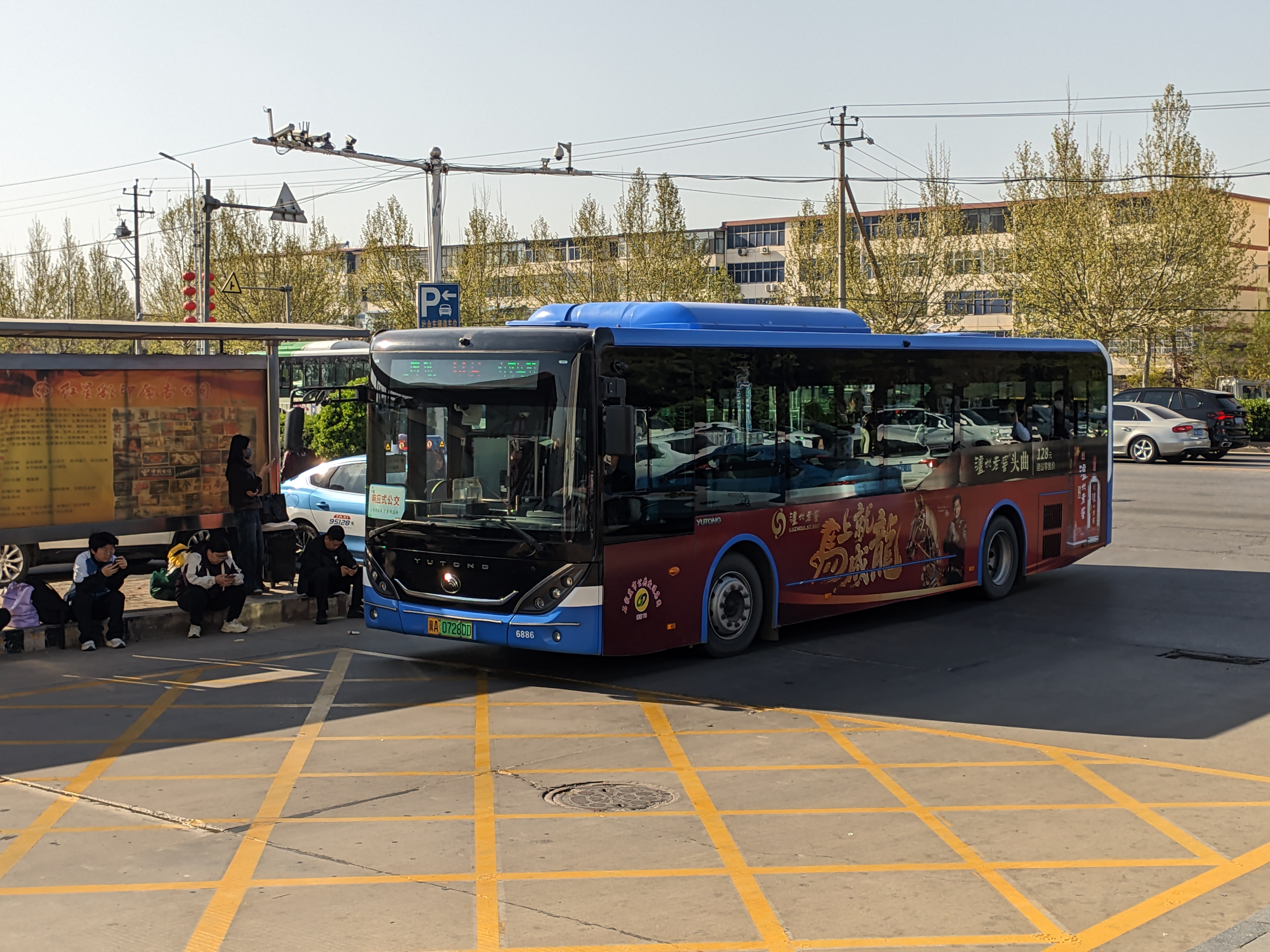 石家庄公交1路188车组即将换车