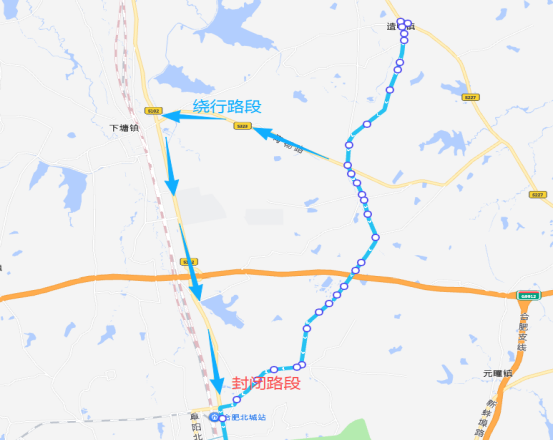 注意啦！明天起这条公交线路将临时绕行