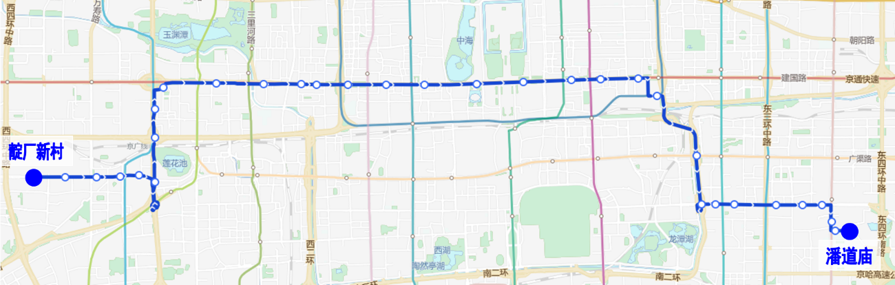 北京公交集团关于调整52路的通告