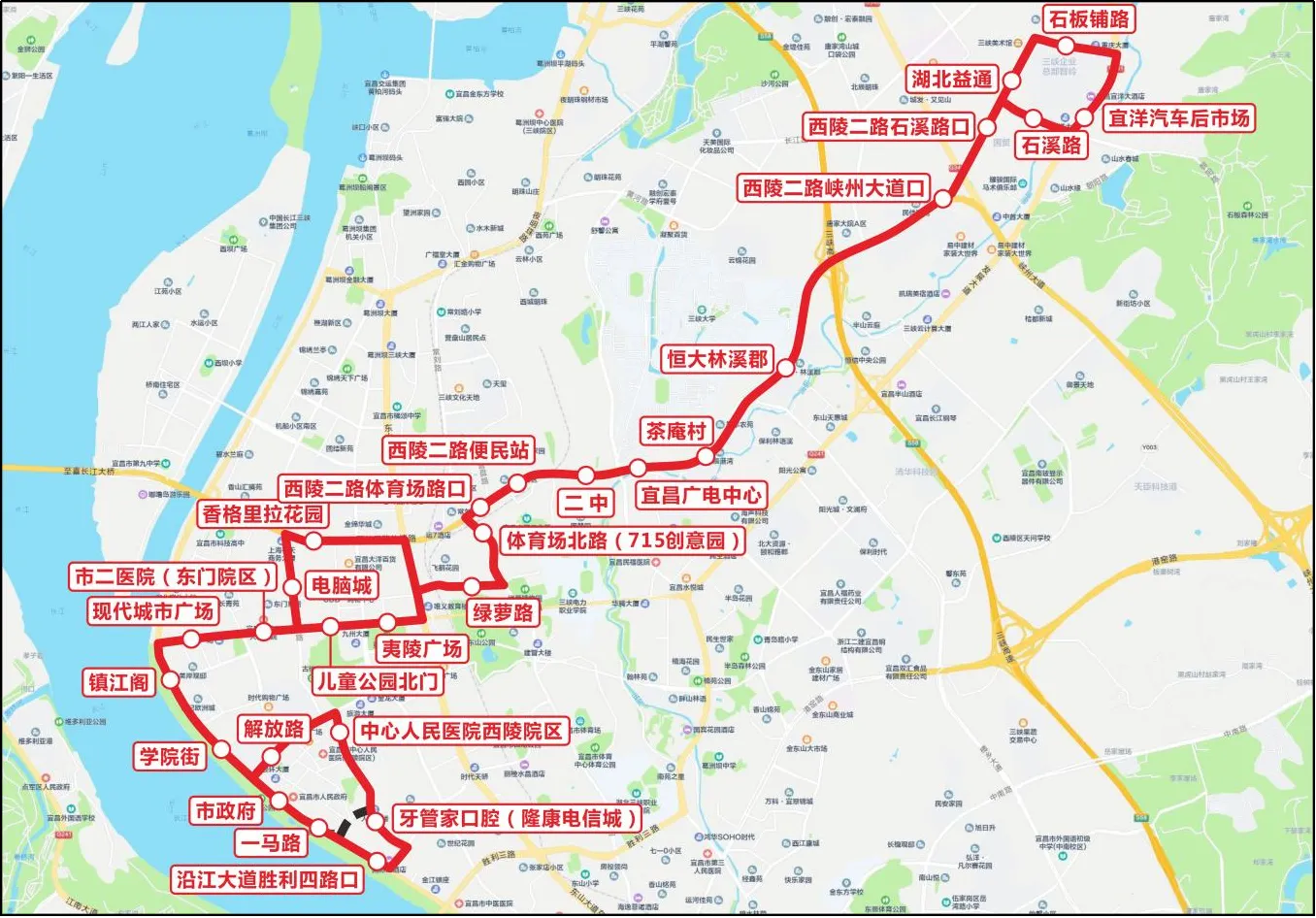 7路公交改线