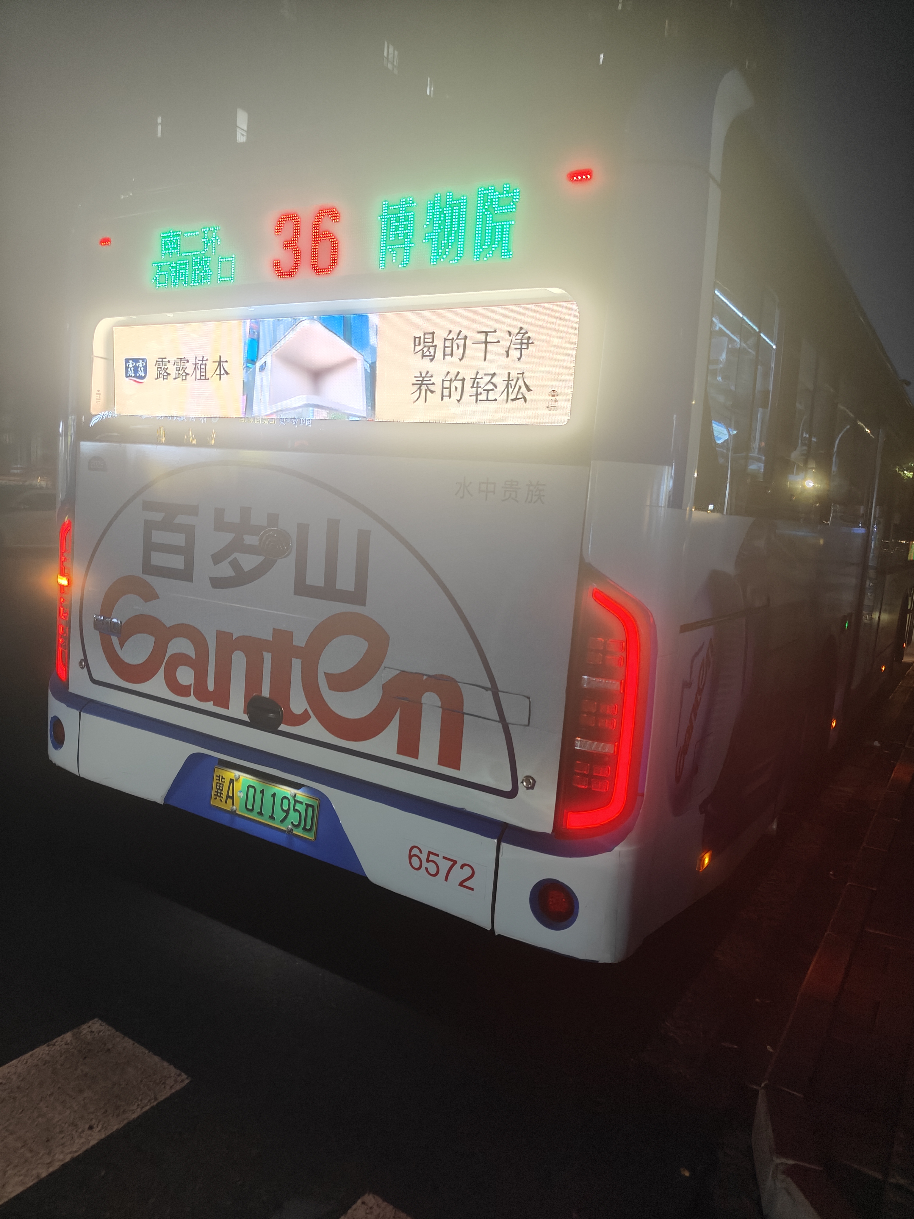 石家庄公交广告后显全面回归